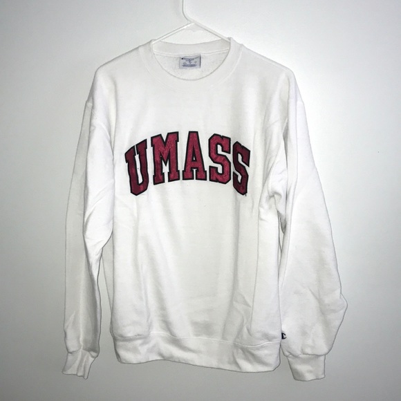 Champion Tops - university of Massachusetts Champion sweatshirt